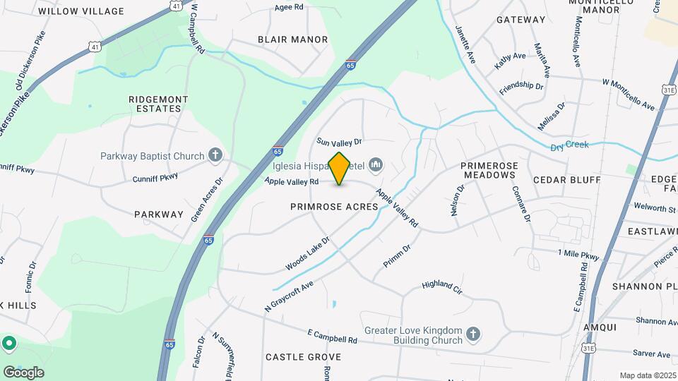 908 Apple Valley Rd Map and Location Details
