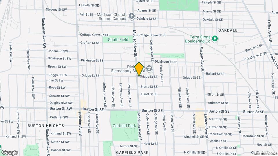 1802 Madison Ave SE Map and Location Details