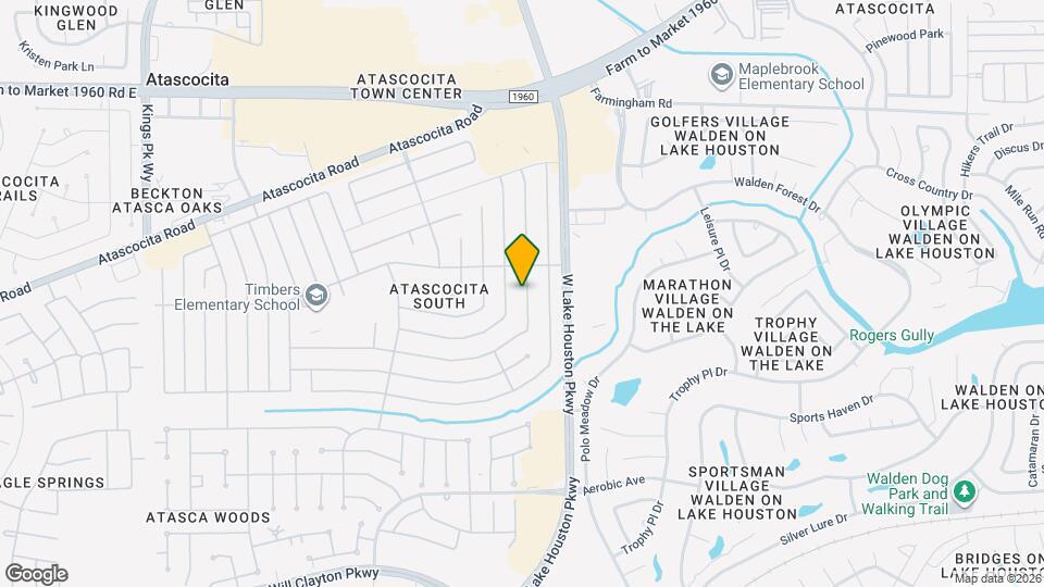 18815 Jodywood Dr Mapa y Detalles de la Ubicación