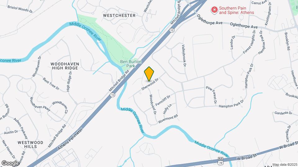 180 Sherwood Dr Map and Location Details