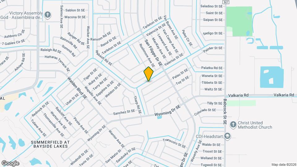 1335 Towton St SE Mapa y Detalles de la Ubicación