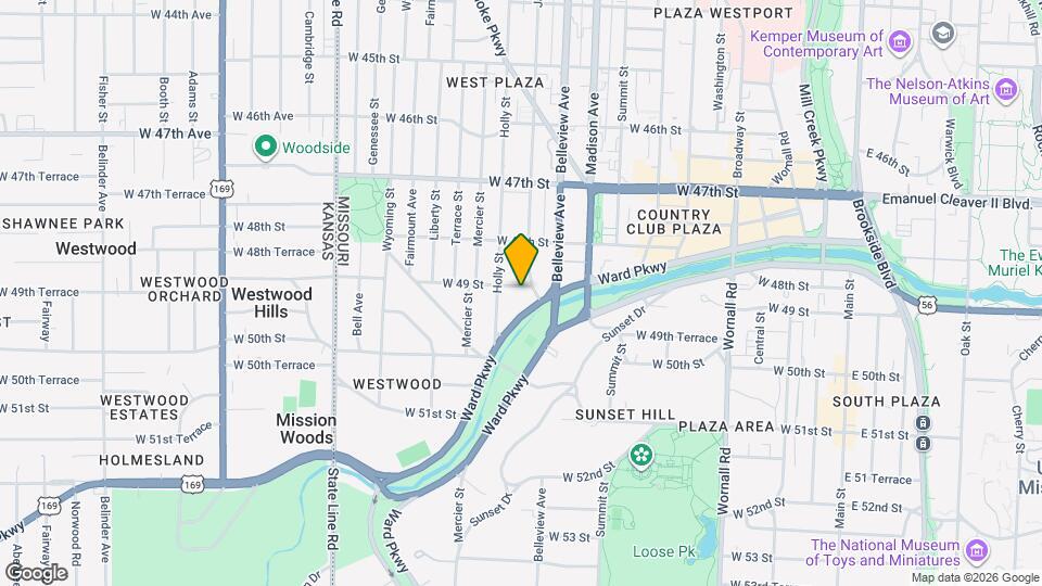 1105 W 49 St Map and Location Details