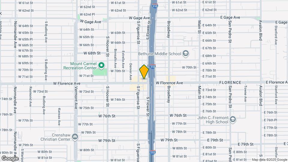 439 W Florence Ave Map and Location Details