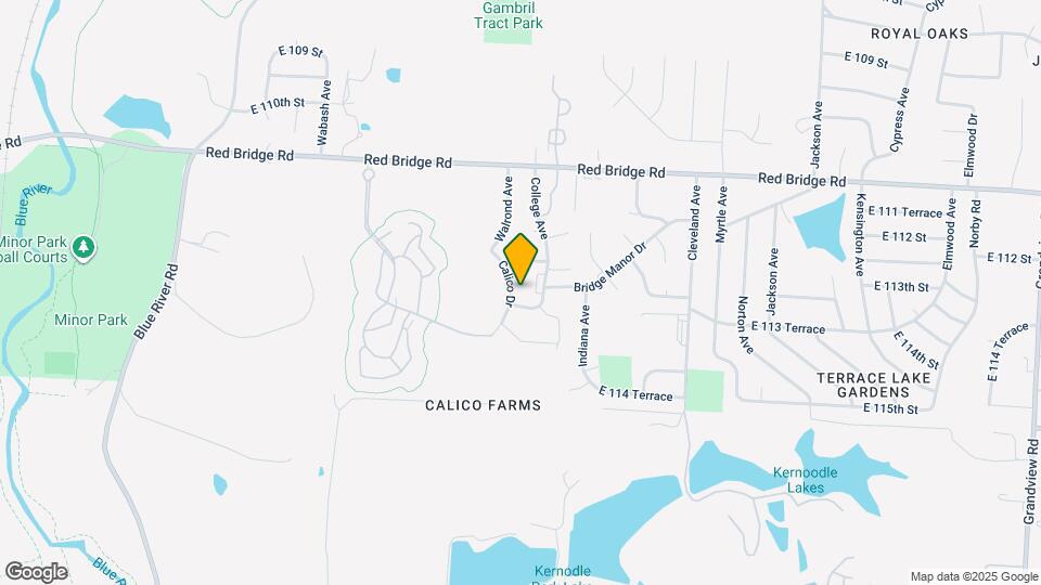 11257 Calico Dr Map and Location Details