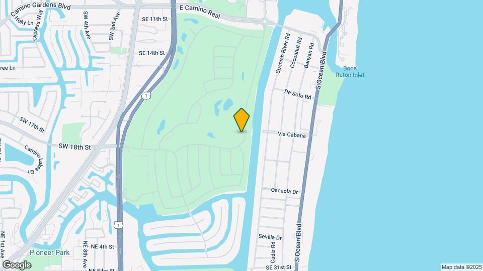 2055 Royal Palm Way Map and Location Details