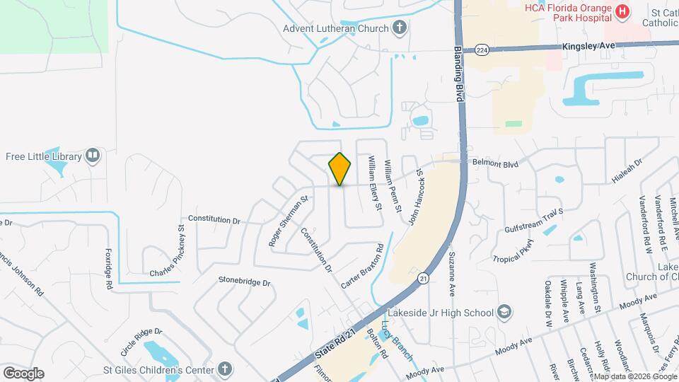 2209 Constitution Dr Map and Location Details