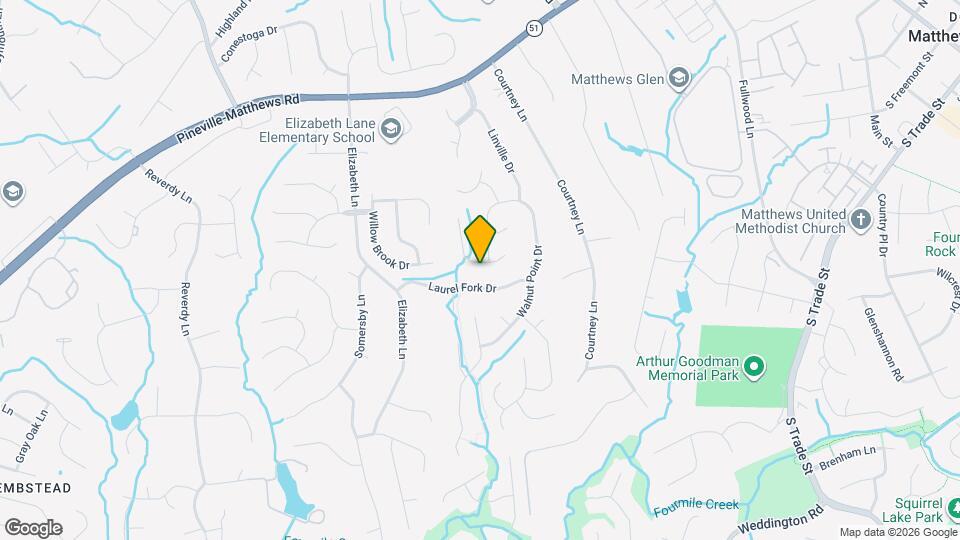 214 Southern Cross Ln Map and Location Details