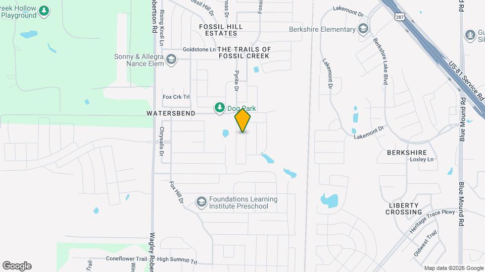 10013 Amosite Dr Map and Location Details