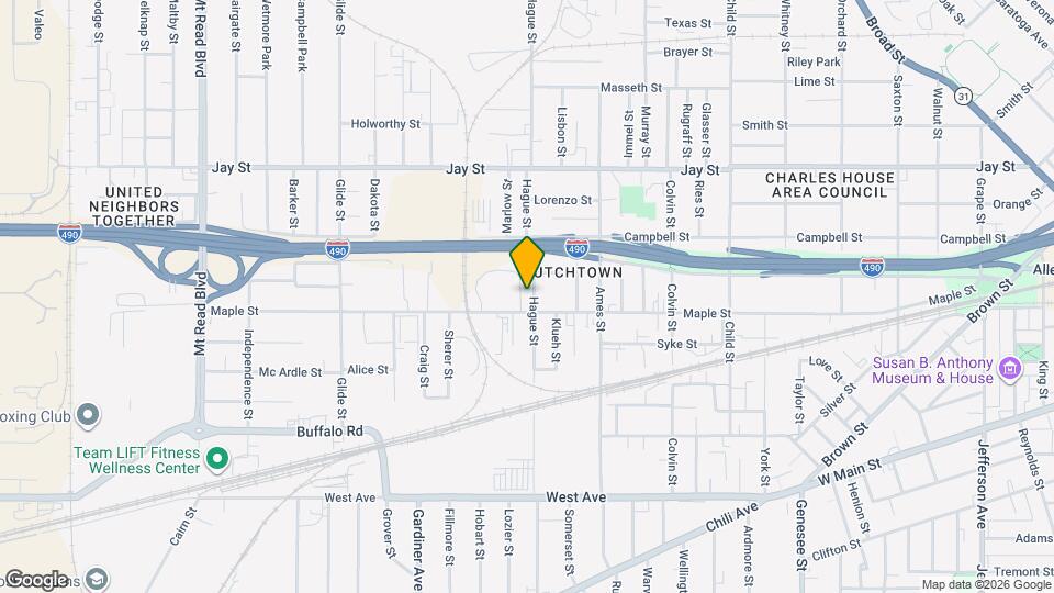 257 Hague St, Unit 1 Mapa y Detalles de la Ubicación