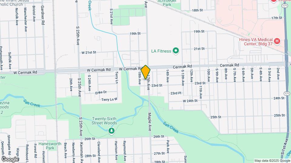 2246 S 17th Ave Mapa y Detalles de la Ubicación