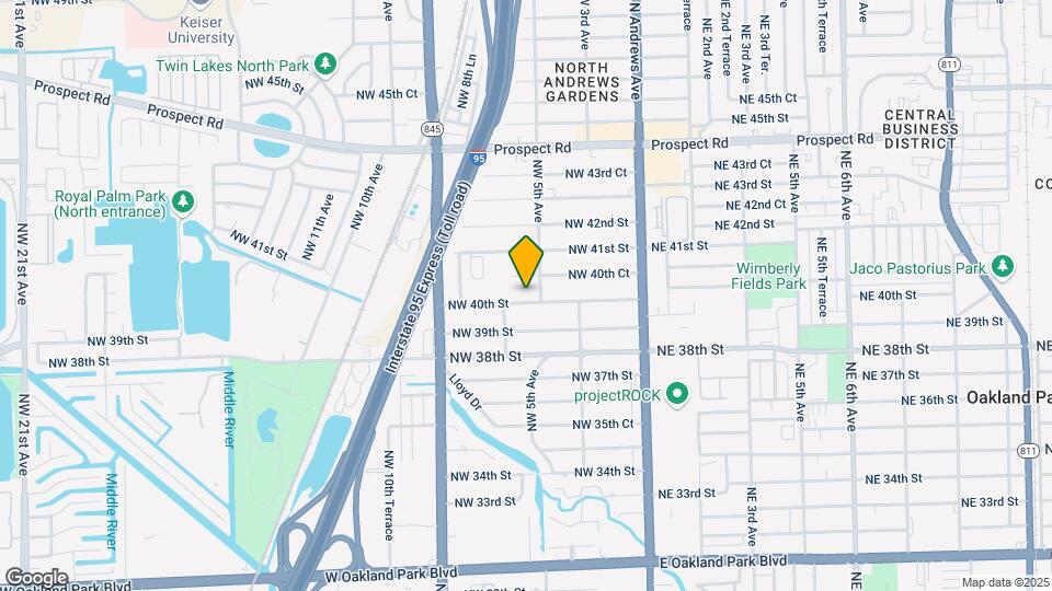 509-511 NW 40th St Map and Location Details