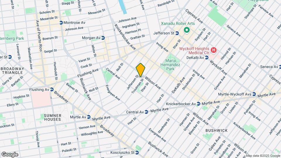 191 Troutman St Map and Location Details