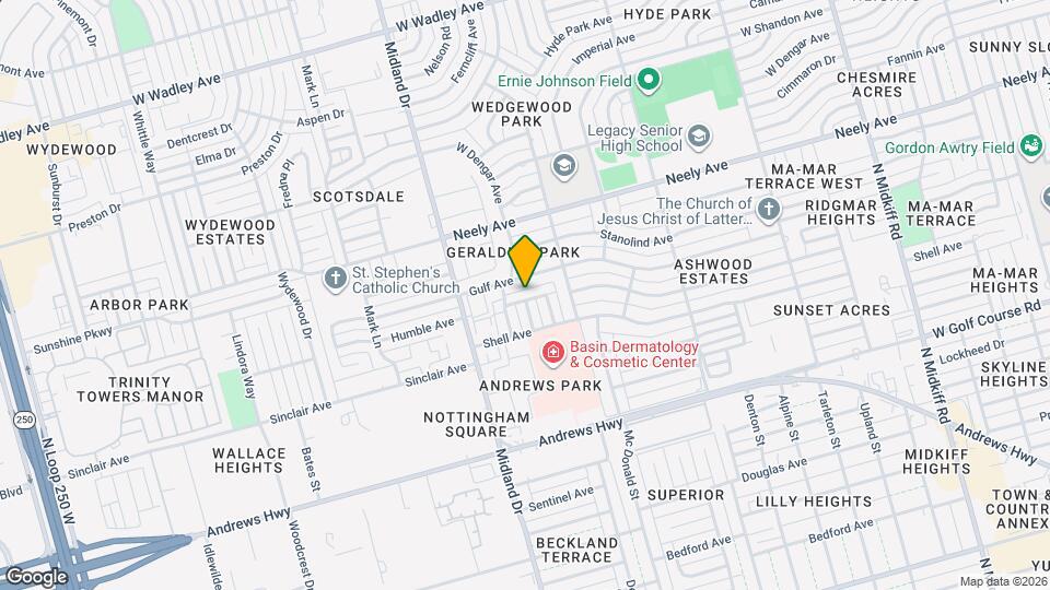 3826 Nassau Dr Mapa y Detalles de la Ubicación