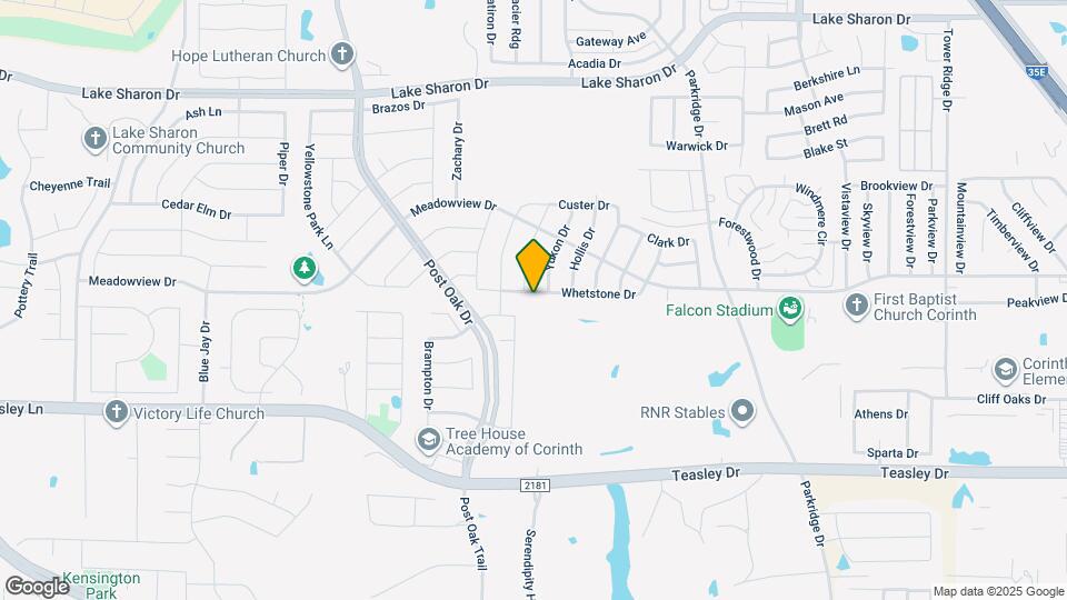 2504 Whetstone Dr Map and Location Details