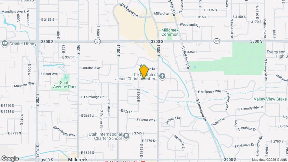 1228 E Lorraine Dr Mapa y Detalles de la Ubicación