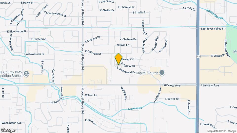 2200 E Grapewood Dr Mapa y Detalles de la Ubicación