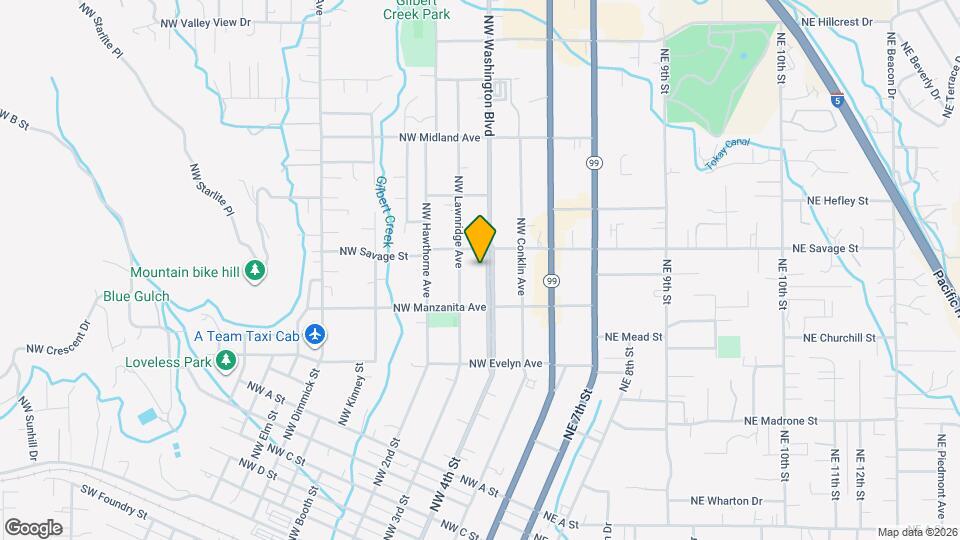 1230 NW Washington Blvd Map and Location Details