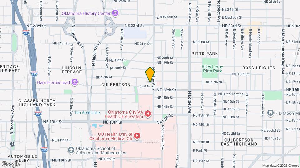 939 East Dr Map and Location Details