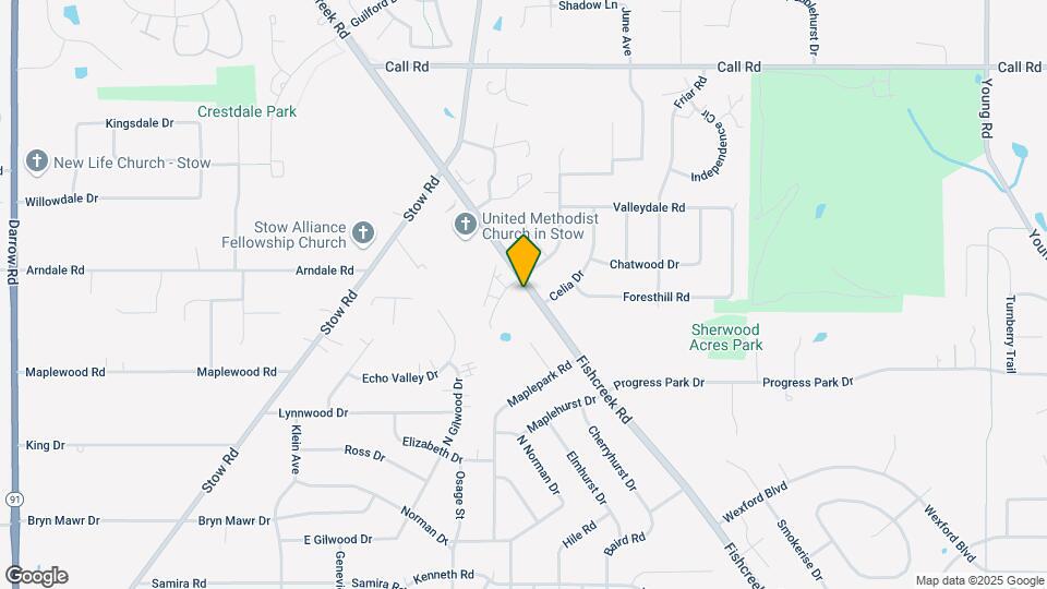 Stow Reserve Apartments Map and Location Details
