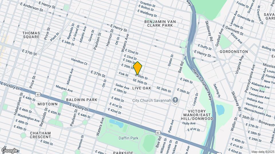 1219 NE 36th St Map and Location Details