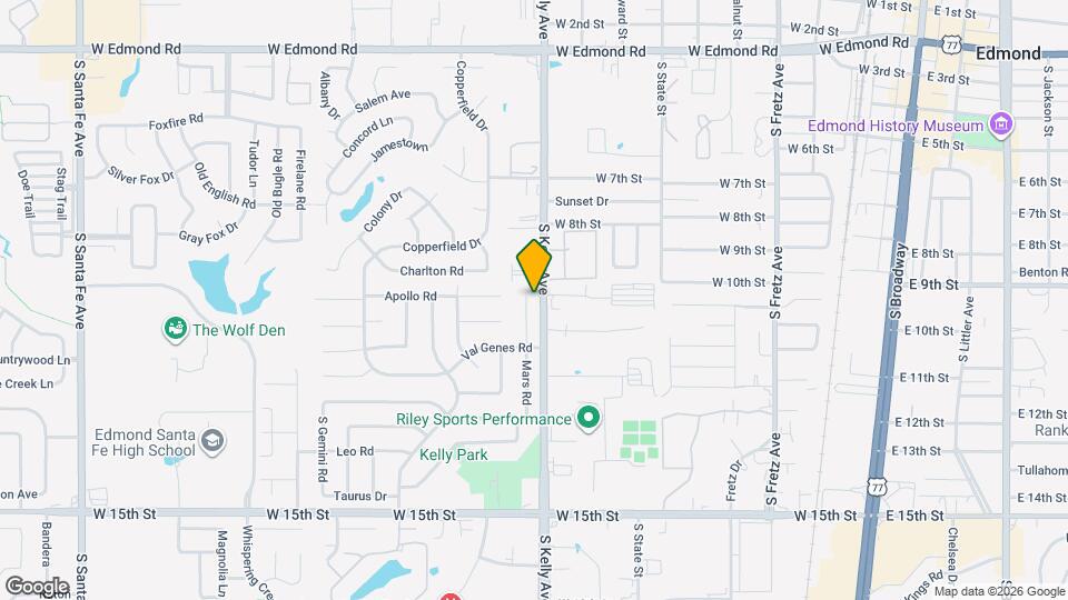 808 Mars Cir Map and Location Details