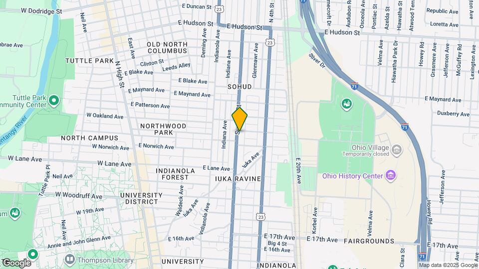 2182 Summit St Map and Location Details
