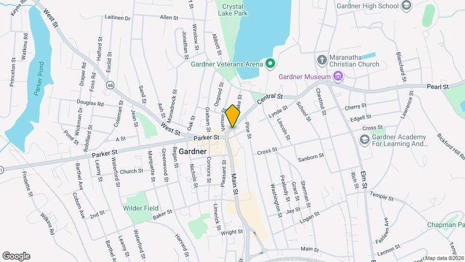 290 Central St Map and Location Details