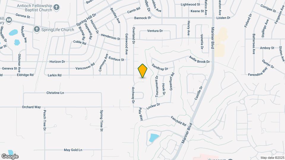 1061 Archway Dr Map and Location Details