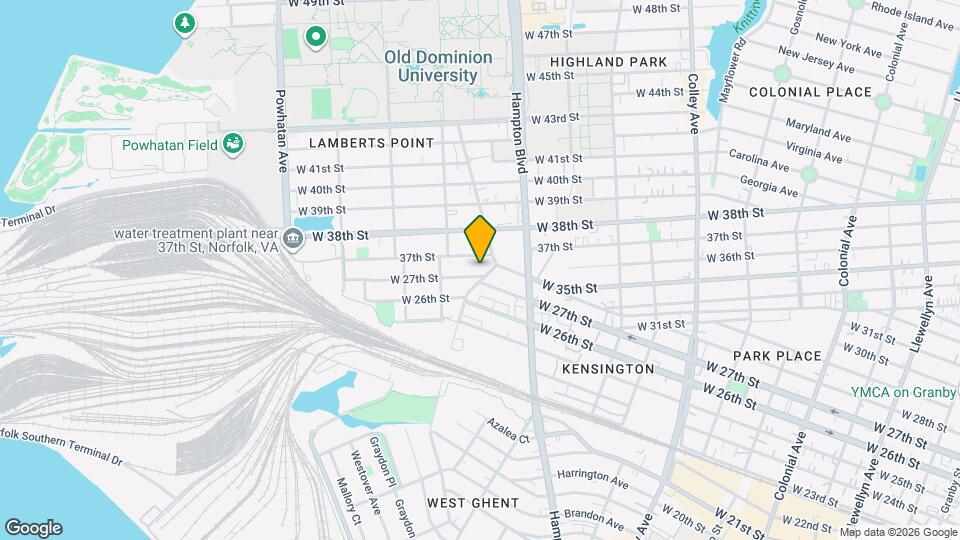 1250 W 27th St Map and Location Details