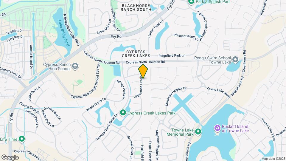 11110 Jadestone Creek Ln Map and Location Details