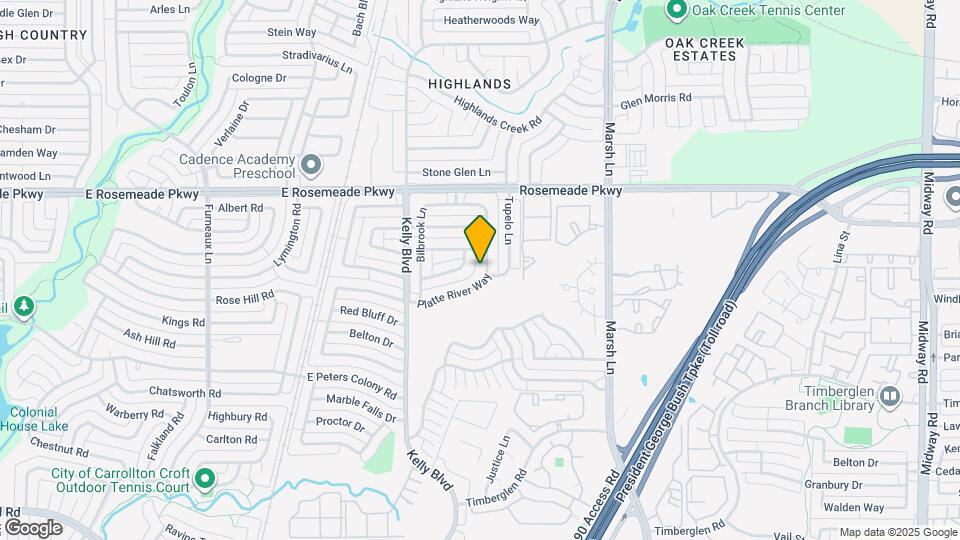 18903 Platte River Way Map and Location Details