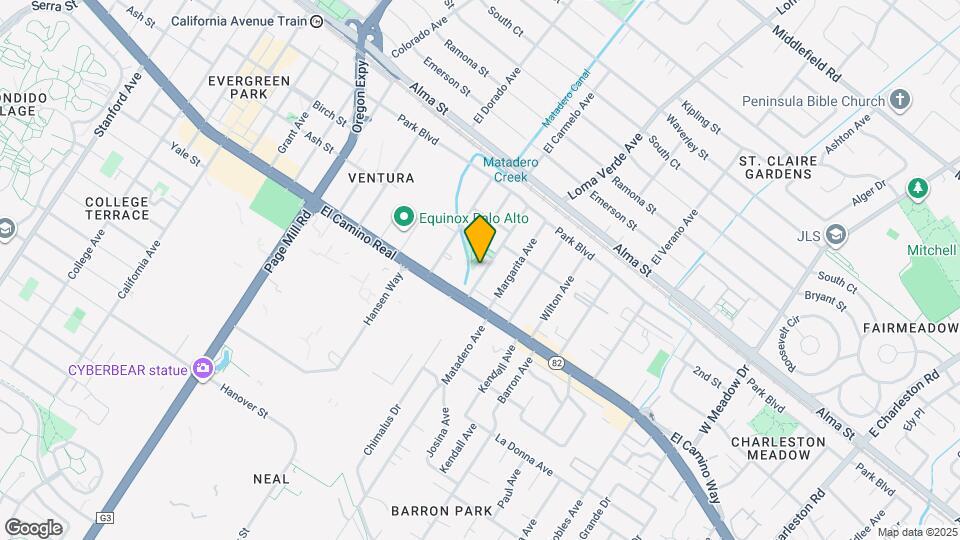 440 Fernando Ave Map and Location Details