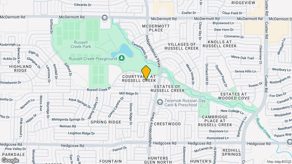 8401 Catskill Ct Map and Location Details
