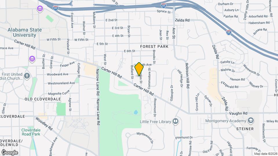 2048 Gorgas St Mapa y Detalles de la Ubicación