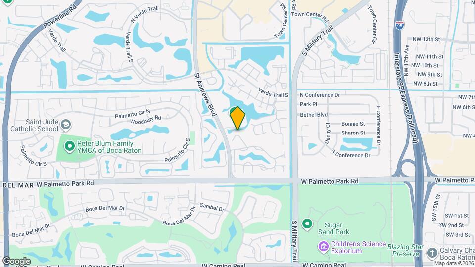 5550 Coach House Cir Map and Location Details