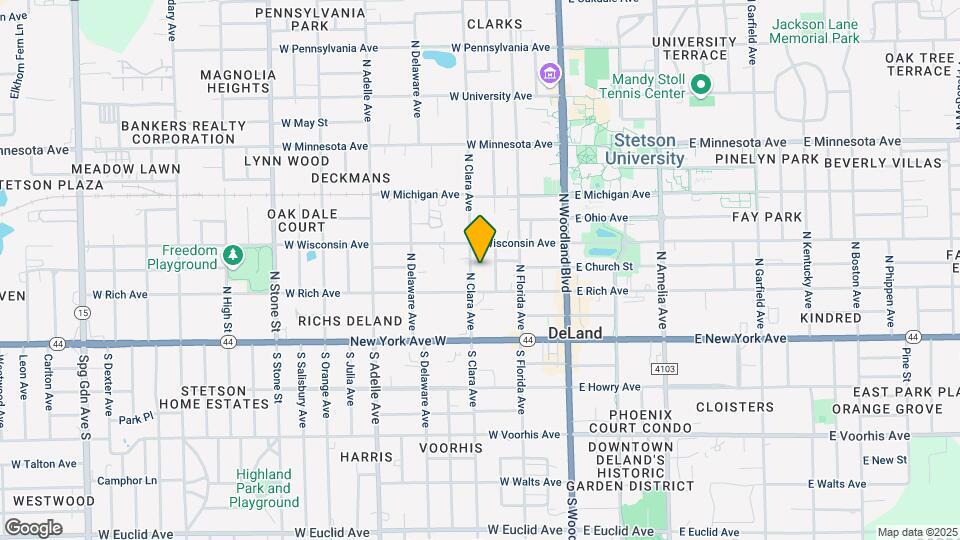 255 N Clara Ave Mapa y Detalles de la Ubicación