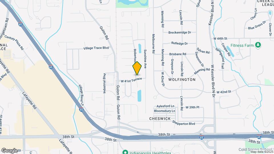 4123 Robertson Blvd Map and Location Details