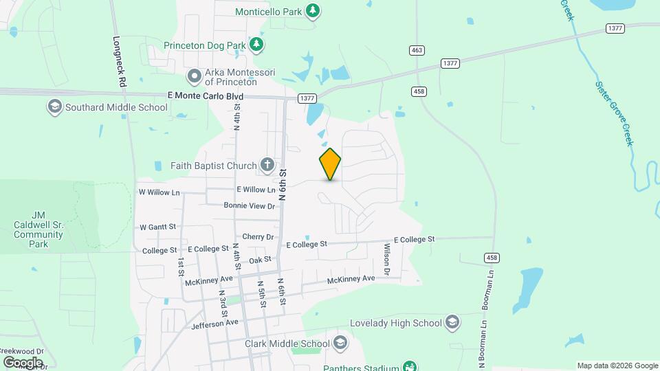 903 Princeton Hts Blvd Map and Location Details