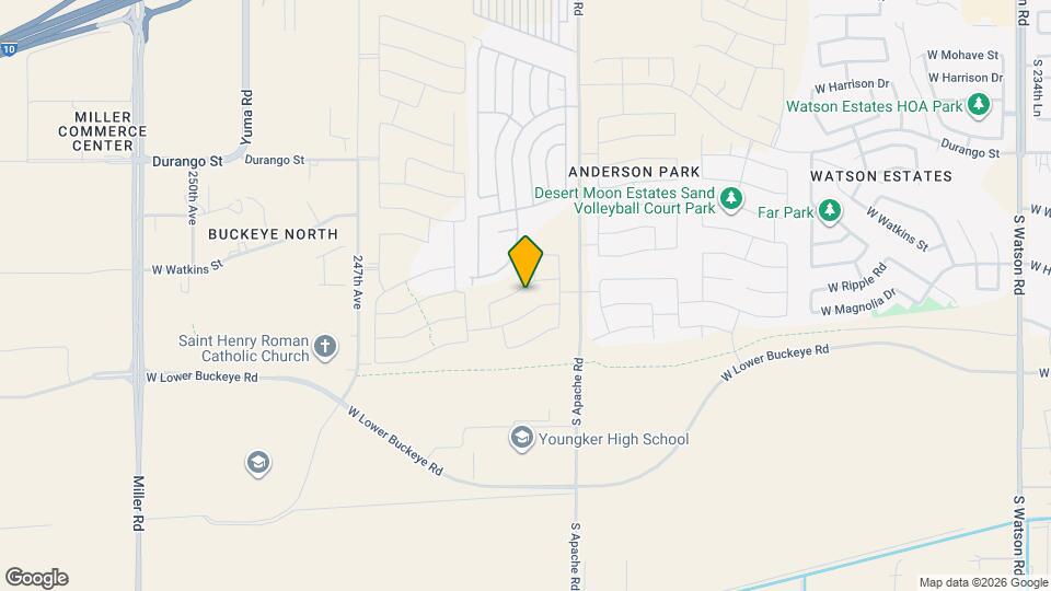 24401 W Verlea Dr Map and Location Details