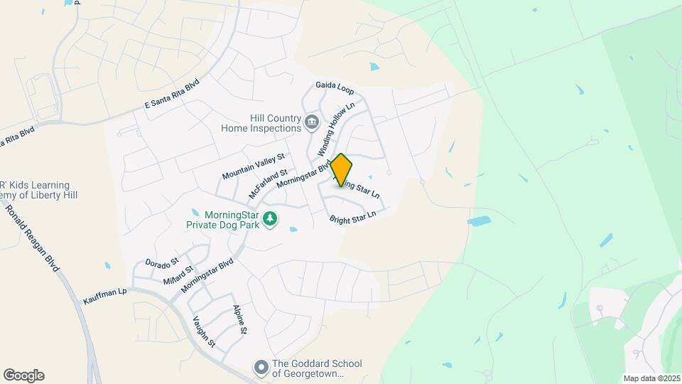 208 Evening Star Ln Map and Location Details