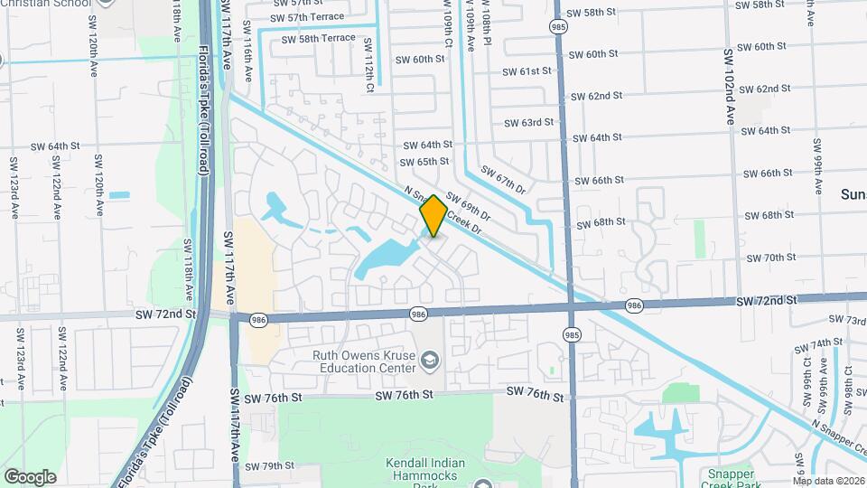 6979 SW 110th Pl Map and Location Details