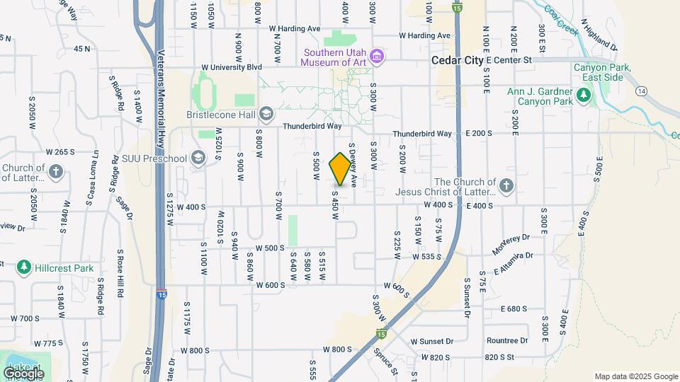 367 S 450 W Map and Location Details