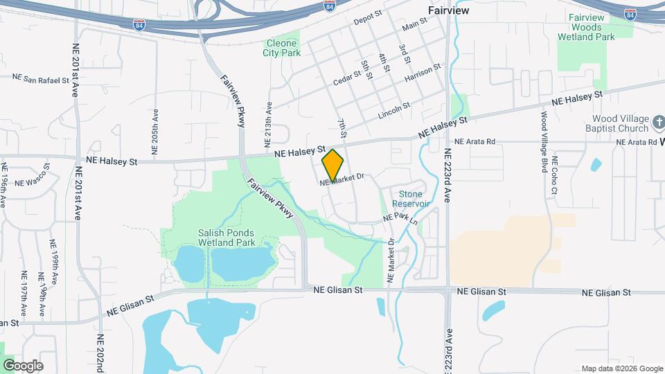 1661 NE Market Dr, Unit Fairview 4-plex Mapa y Detalles de la Ubicación