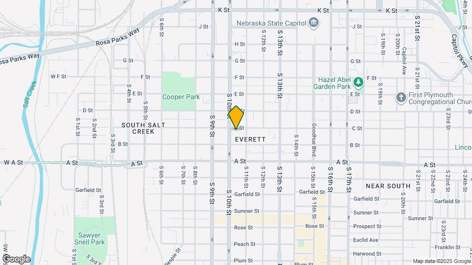 1025 C St Map and Location Details