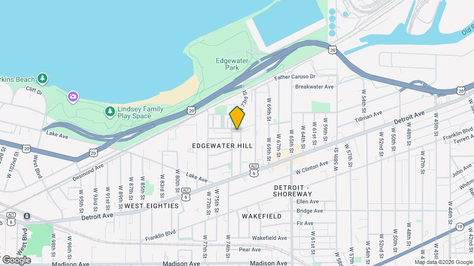 7307 Gateway Ct Map and Location Details