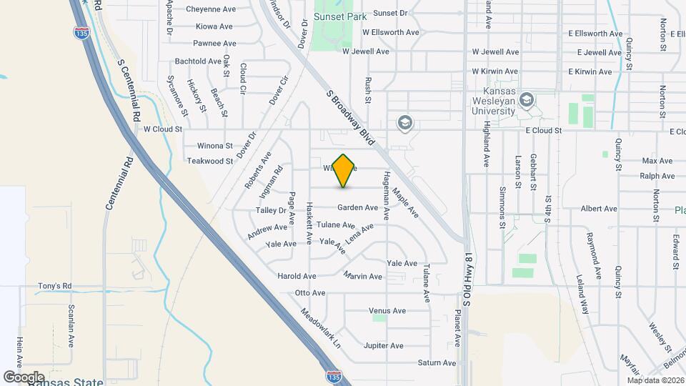 719 Maple Ave Mapa y Detalles de la Ubicación