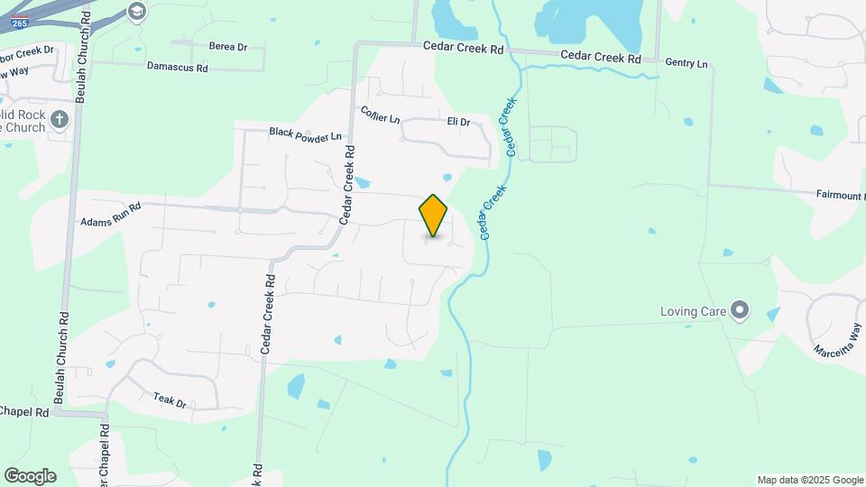 8507 Bucking Trail Ct Map and Location Details