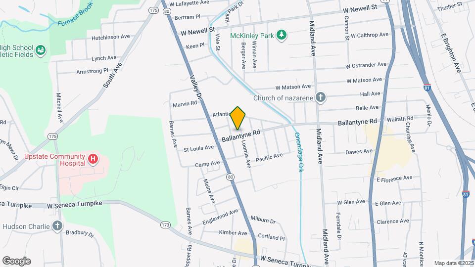 1006 Ballantyne Rd Map and Location Details