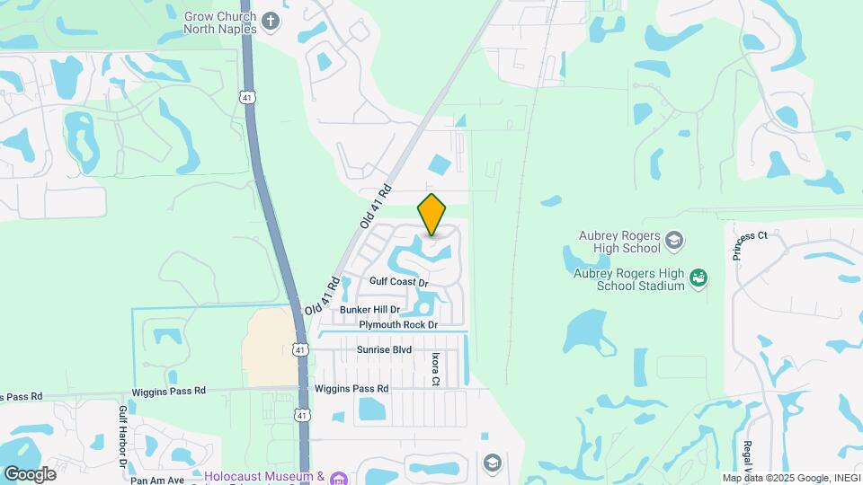 1726 Cape Hatteras Dr Map and Location Details