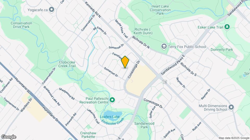 29 Fanshawe Dr Map and Location Details